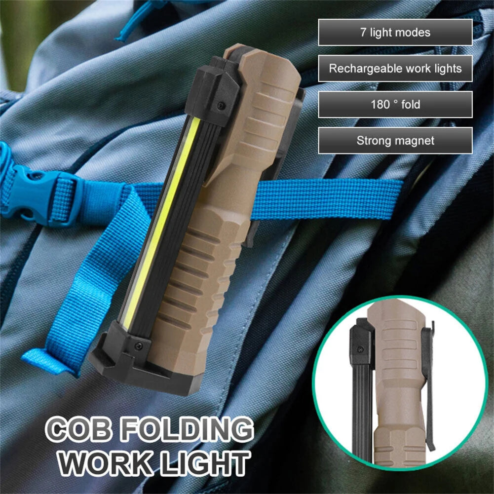Portable 1000 Lumens LED Work Light With Metal Hook