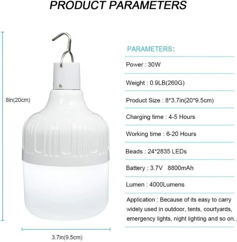 Portable Camping Lantern Light