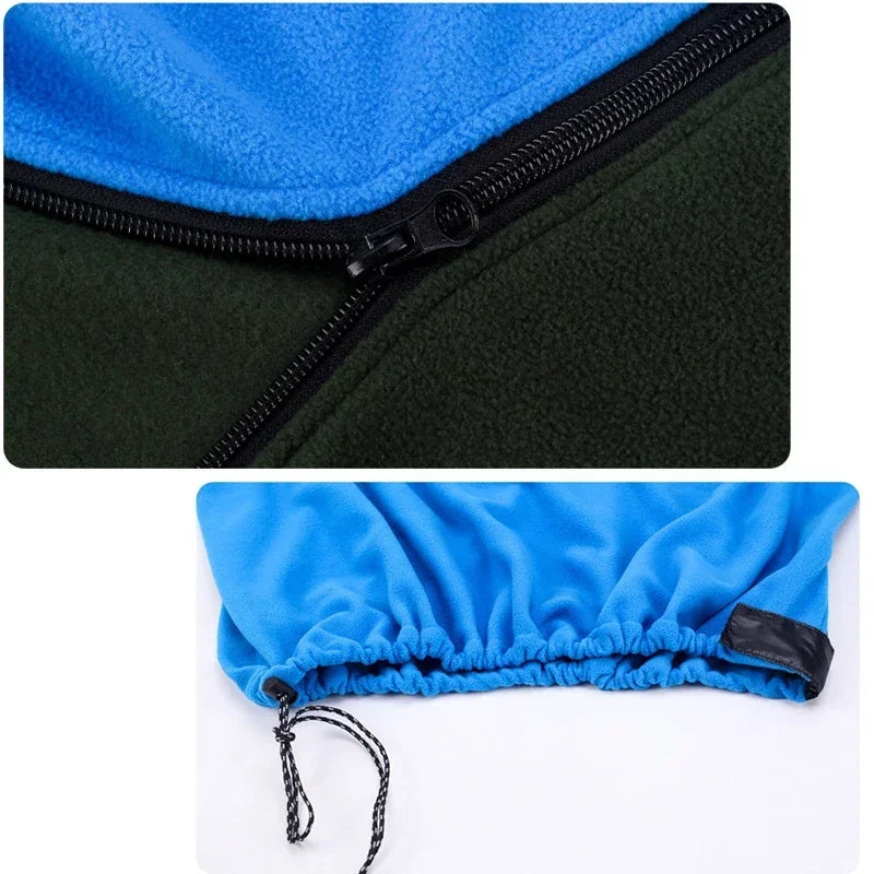 Portable Ultralight Polar Fleece Sleeping Bag