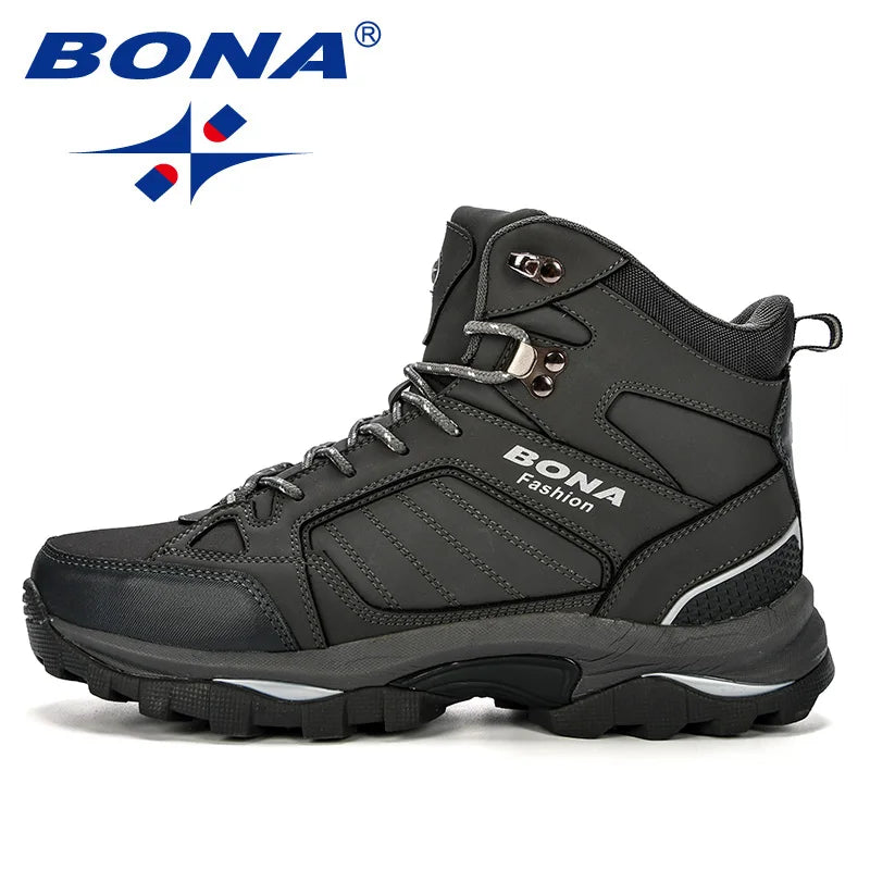 Winter Suede High Top Men Boots