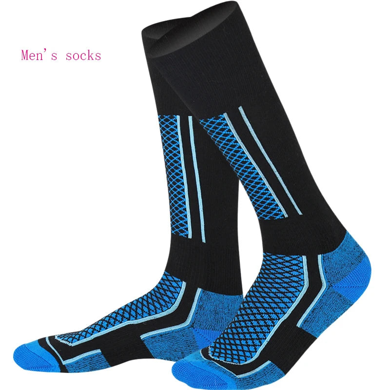 Snowboard ski Hike Walking Long Crew Socks