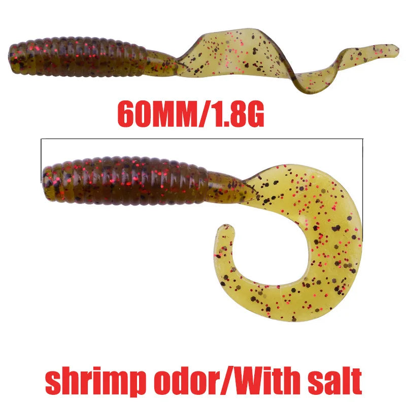 Worms Fishing Lures