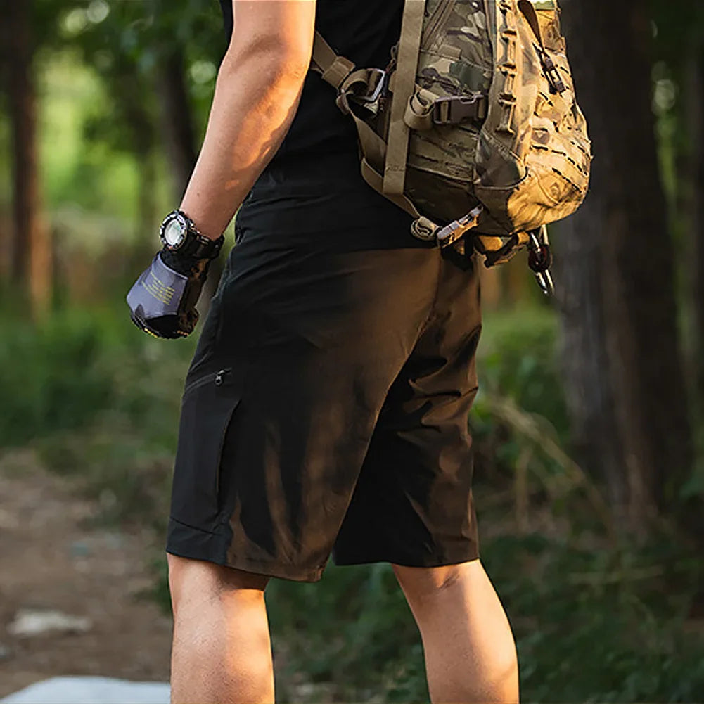 Multi-Pockets Quick Dry Breathable Cargo Shorts