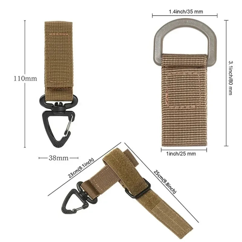 Nylon Webbing Carabiner Buckle