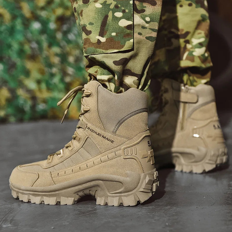 Men's Large-sized Tactical Boots