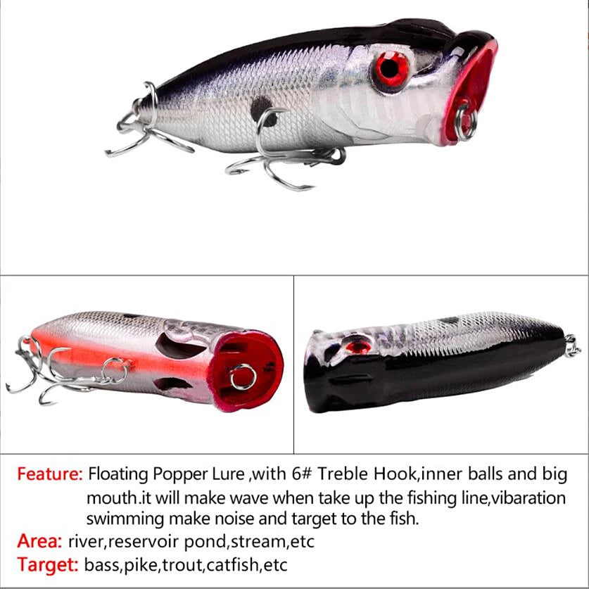 Popper Fishing Lures Wobblers