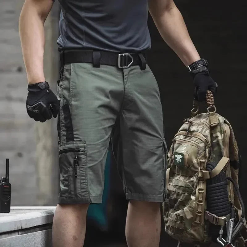 Camouflage Cargo Men Shorts Jogger