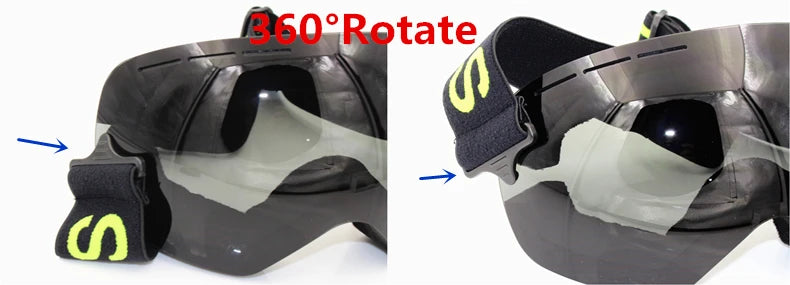 LIGHTWEIGHT Professional Ski Goggles