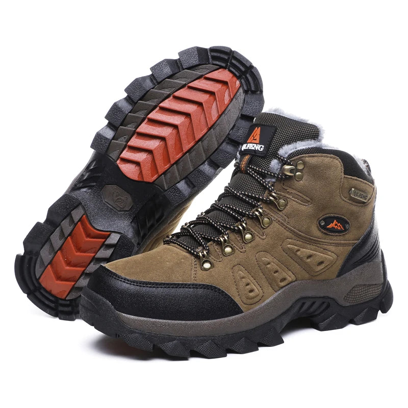 Winter Outdoor Warm Fur Non Slip Footwear Boots