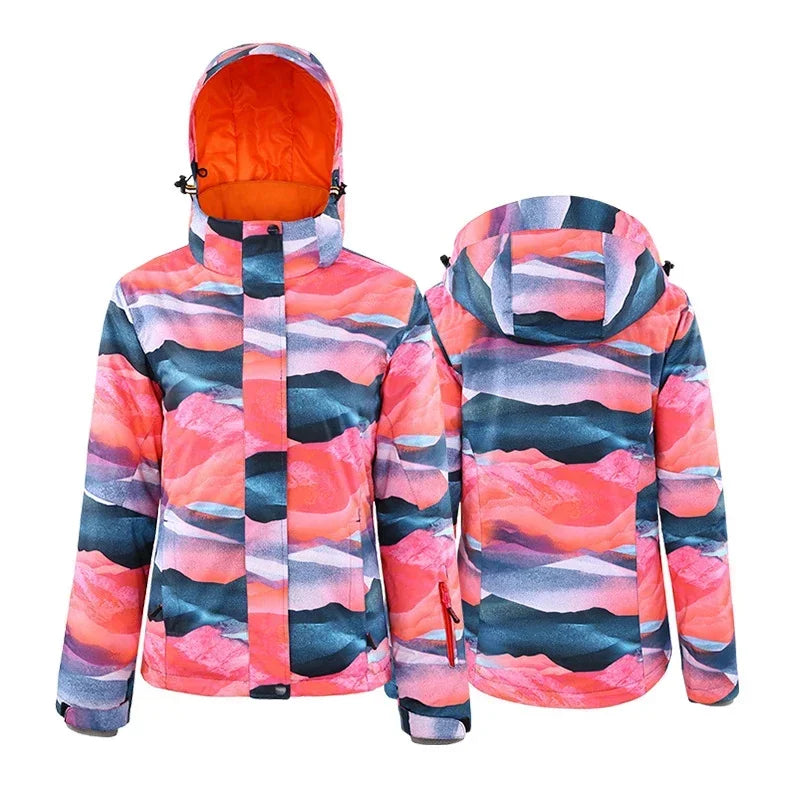 Outdoor Sport Mountain Woman Snowboard Coats