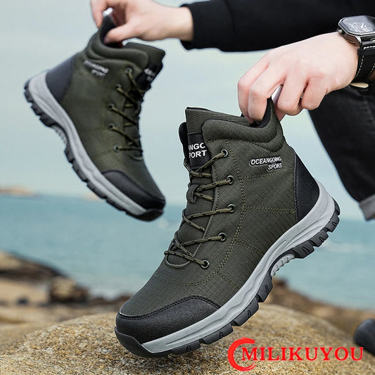 Winter Boots Men Sneakers