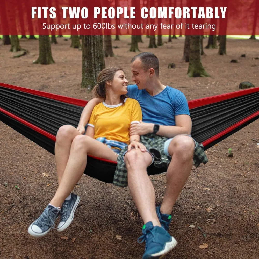 Portable Double Net Hammock