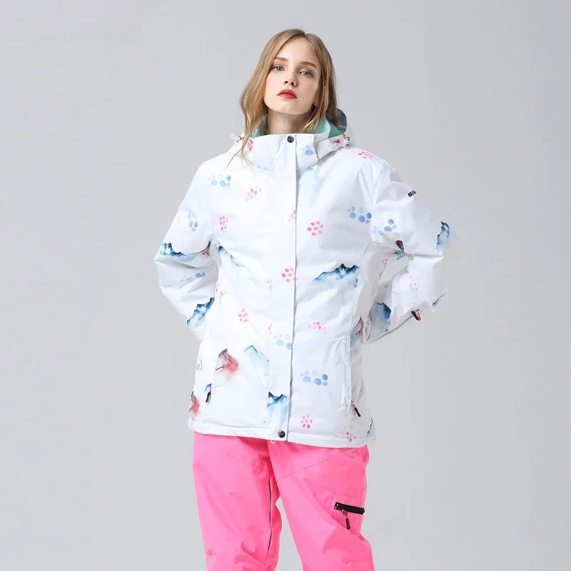 Outdoor Sport Mountain Woman Snowboard Coats