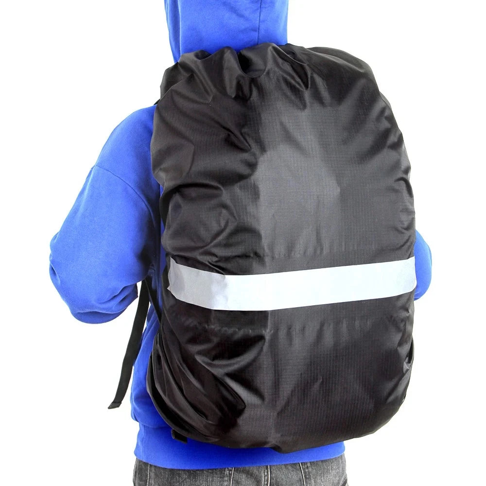 Reflective Backpack Rain Cover with Strip