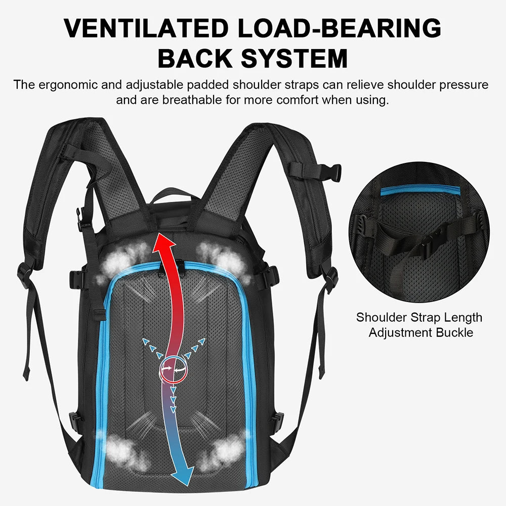 Breathable Skiing Boot Backpack