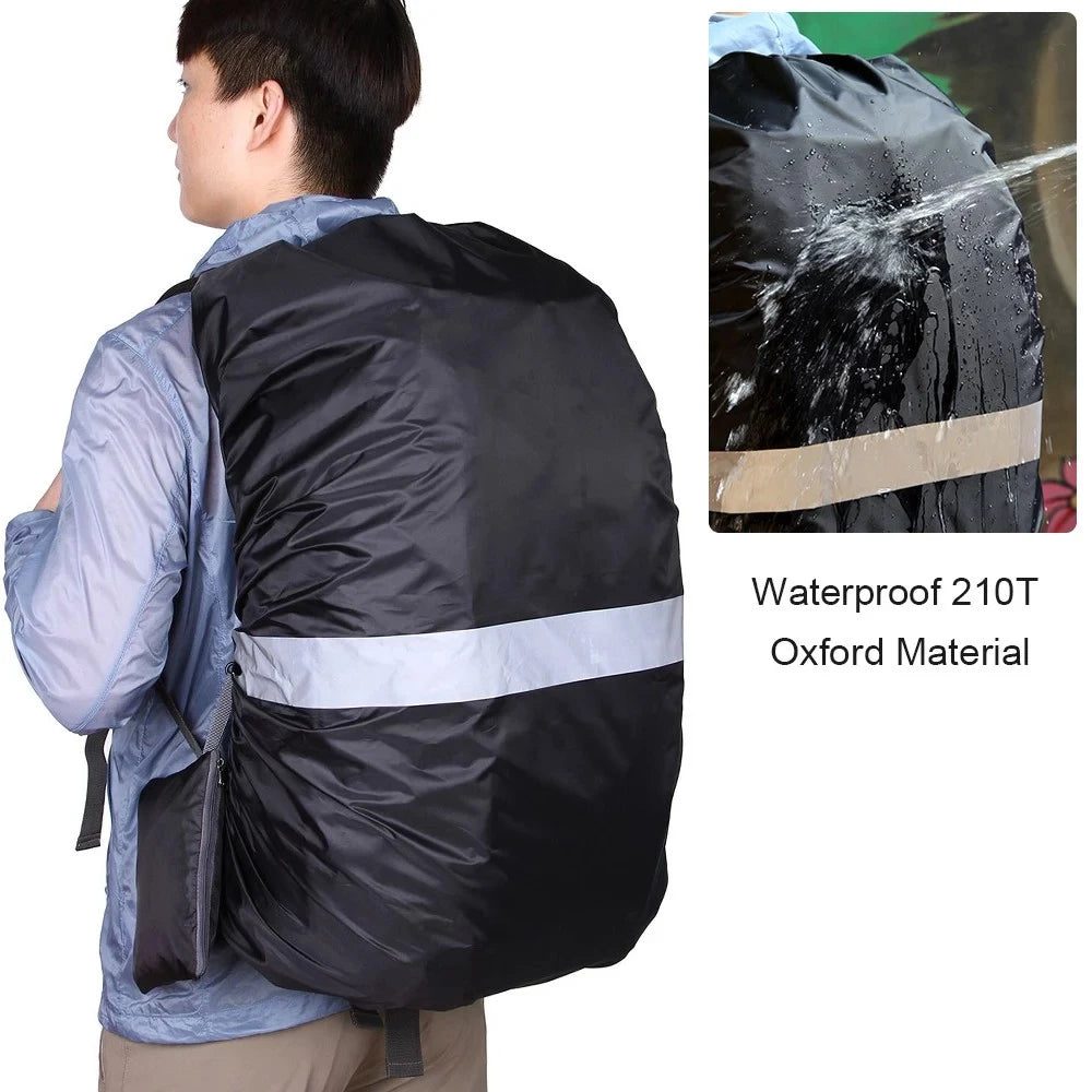 Reflective Backpack Rain Cover with Strip