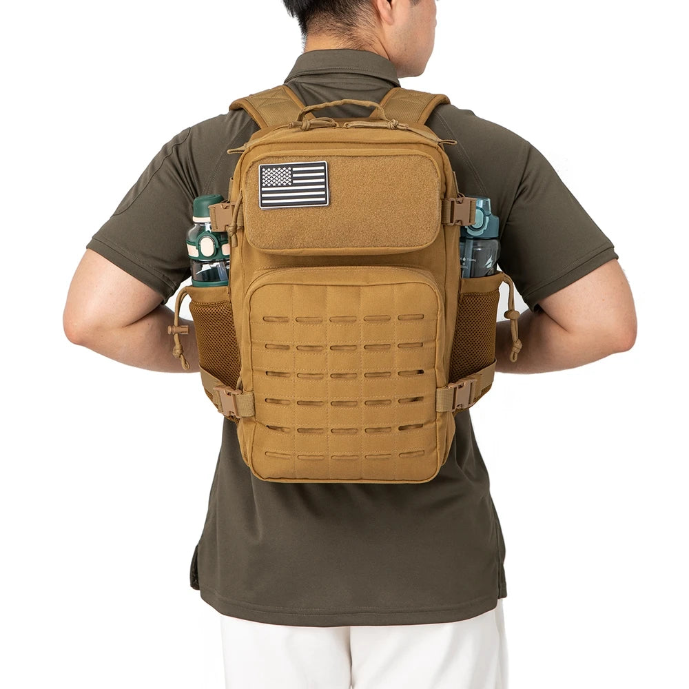 QT&QY 25L Military Tactical Backpack