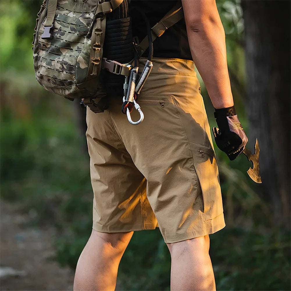 Multi-Pockets Quick Dry Breathable Cargo Shorts