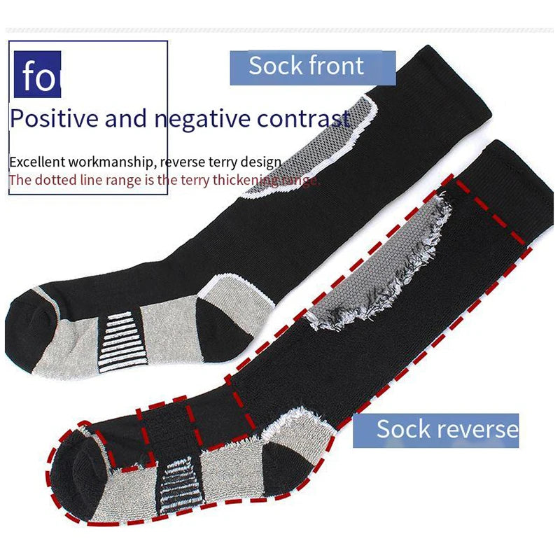 Thick Sports Snowboard Cycling Skiing Soccer Socks